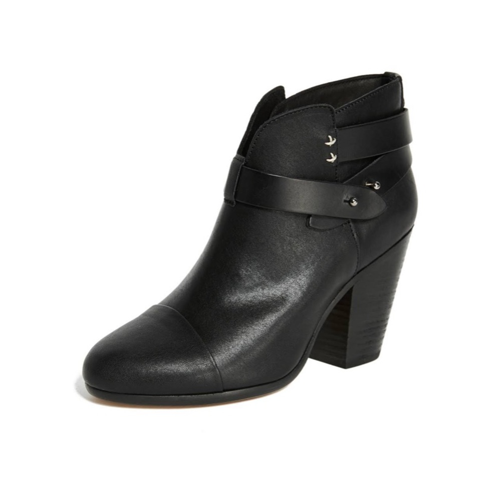 Rag & Bone Harrow Boot Black Leather